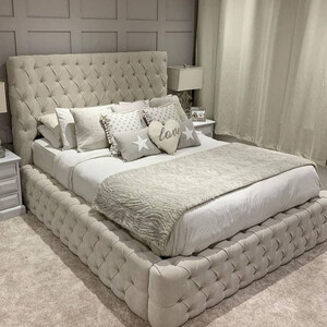 تخت خواب دونفره مدل روژان سایز 180×200 سانتی متر