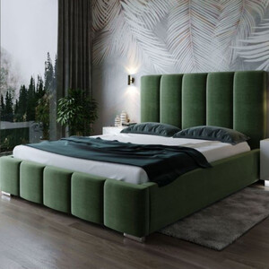 تخت خواب دونفره مدل نازگل سایز 140×200 سانتی متر