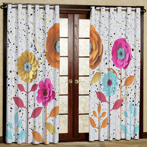 پرده پانچی مدل کد 5129 سایز 280x140 سانتی متر