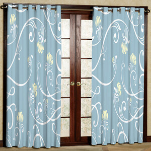 پرده مدل مخمل پانچی کد 6653 سایز 280x140 سانتی متر