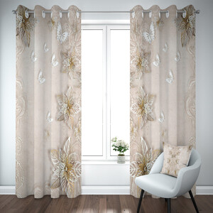 پرده مدل b1281 سایز 140×280 سانتی متر