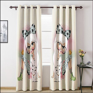 پرده مدل Cc-503 سایز 150×300 سانتی متر