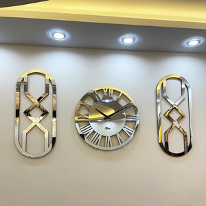 ساعت دیواری مدل Helios به همراه آینه
