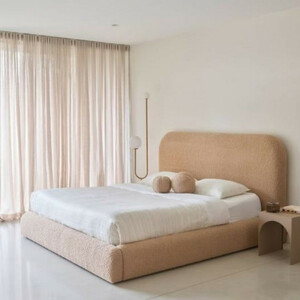 تخت خواب دو نفره کد DR 4575 سایز 200x160 سانتی متر