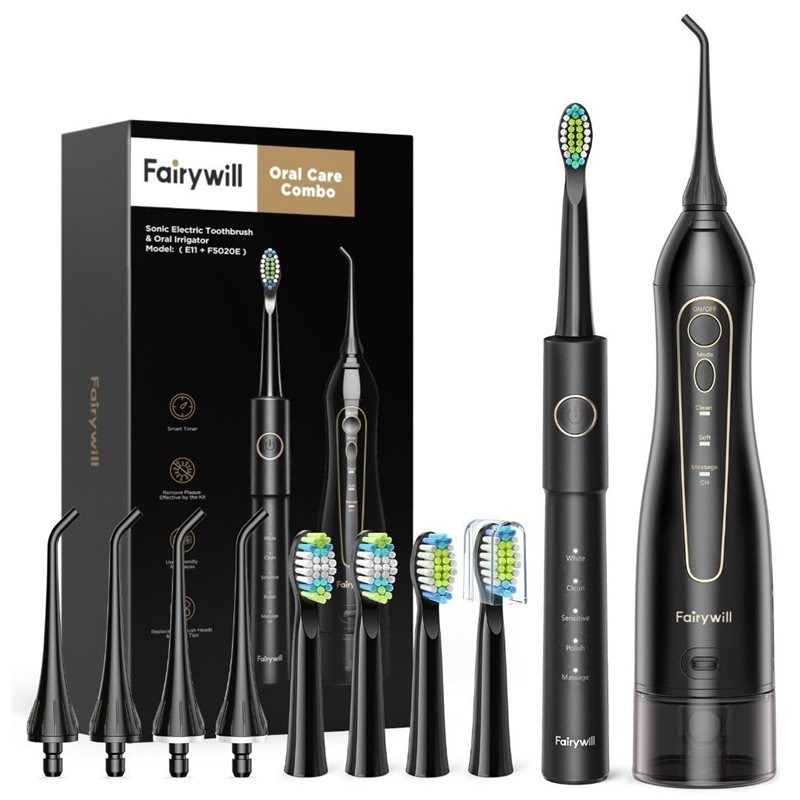 مسواک برقی و واترجت Fairy will مدل E11+F5020E