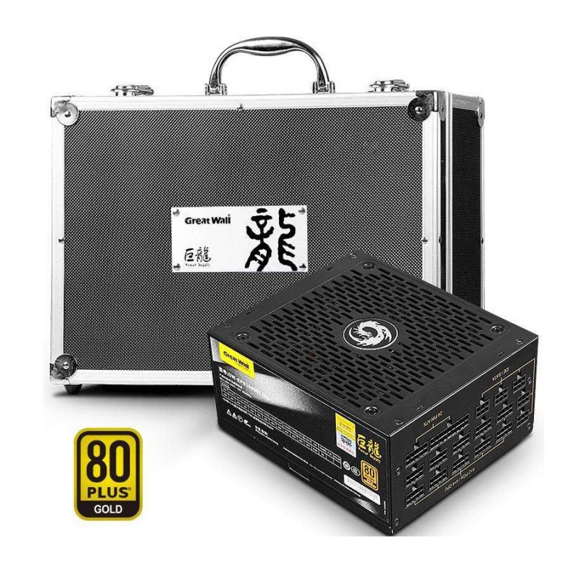 منبع تغذیه کامپیوتر گریت وال مدل GW-EPS2000bl(90+)-پلمپ-نو با جعبه