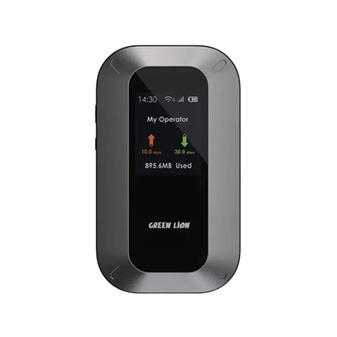 مودم سیم کارتی همراه گرین لاین مدل GREEN LION PORTABLE MIFI ROUTER 4G LTE/3G GNMIFI6RTRBK