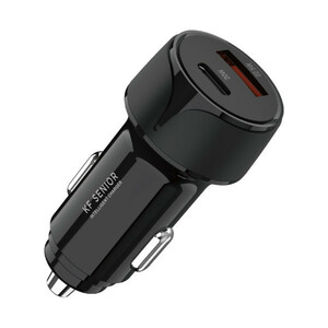شارژر فندکی 30 وات کی اف-سنیور مدل CH-155