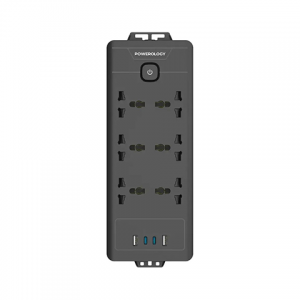 چندراهی برق پاورولوژی مدل POWEROLOGY 6AC 2500W PWC034