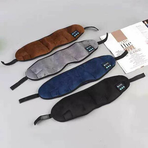 هدبند چشم بند هندفون دار بلوتوثی میکروفن دار Wireless Eye Mask Music player Sports headband