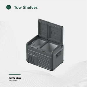 یخچال فریزر خودرو گرین لاین مدل GCF-35 ظرفیت 35 لیتر