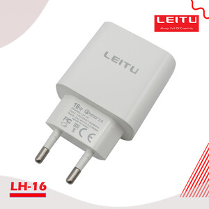 شارژر دیواری لیتو مدل LH- 16 به همراه کابل تبدیل USB-C