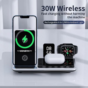 استند شارژر 4 کاره Wireless Charger R11