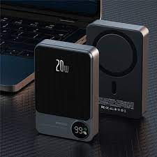 پاوربانک وایرلس مگنتی 20 وات رسی6RECCI Matrix Wireless Charging Powerbank RPB-W16