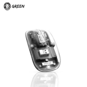 موس شفاف گرین لاین Green Lion Transparent Mouse