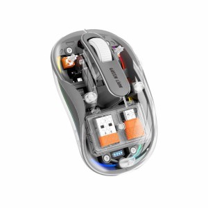 موس شفاف گرین لاین مدل Green Lion Turtle Mouse