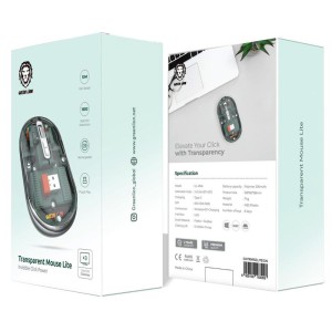 موس شفاف گرین لاین Green Lion Transparent Mouse Lite