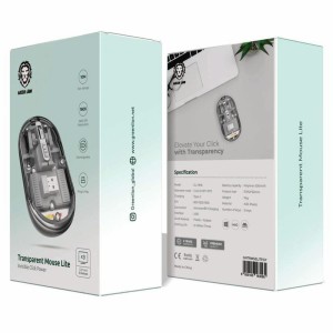 موس شفاف گرین لاین Green Lion Transparent Mouse Lite