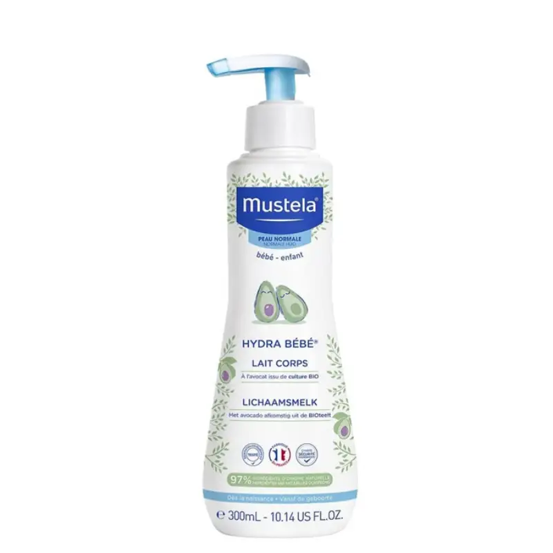 لوسیون بدن کودک هیدرا ب ب ۳۰۰ میل موستلا (Mustela)