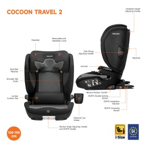صندلی ماشین   ولدون COCOON TRAVEL 2