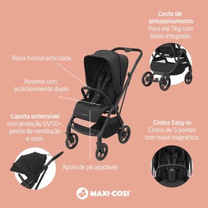 کالسکه مکسی کوزی مدل  لیونا ۲ لوکس ۲۰۲۶ maxi cosi leona2 lux