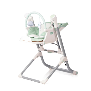 صندلی غذای تابشو جیکل مدل کامفورت 3  سبز روشن اقیانوسی   JIKEL COMFORT3 HIGHCHAIR AQUAMARINE