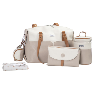 ساک لوازم مادر و کودک جیکل رنگ کرم