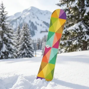 تخته اسنوبرد برند BYBANY  قد 140 مدل  Prism Ride