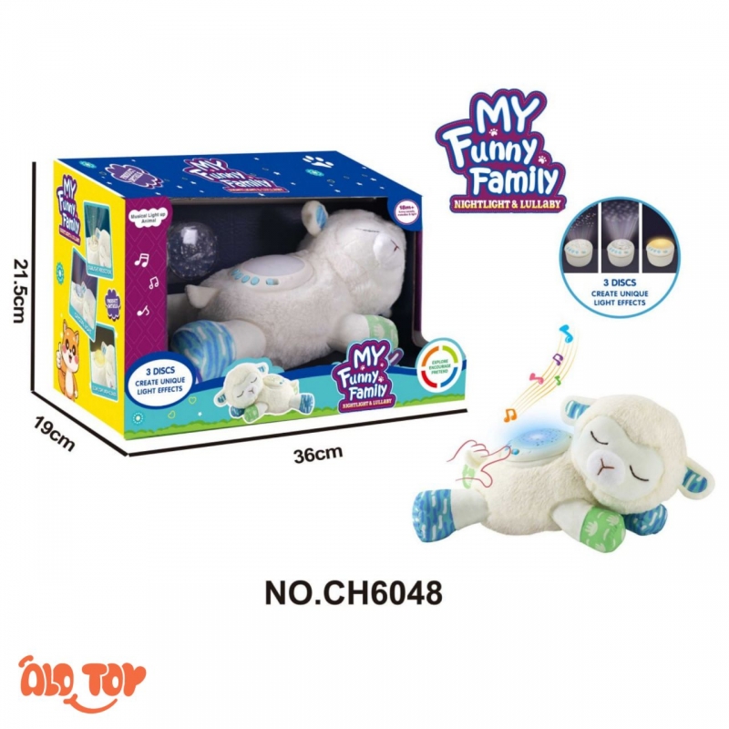 عروسک گوسفند شب خواب موزیکال No. CH6048