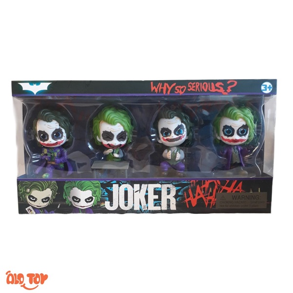 ست 4 عددی فیگور کیوپاسکت جوکر جعبه ای / عمده