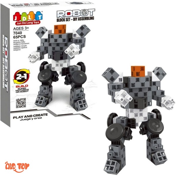 لگو دوپلو ترانسفومر ربات و موتورسیکلت 7040 / عمده