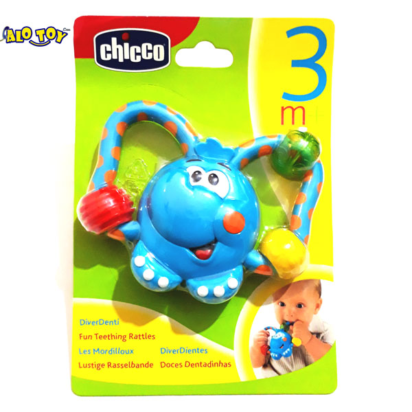 دندان گیر و جغجغه چیکو طرح فیل