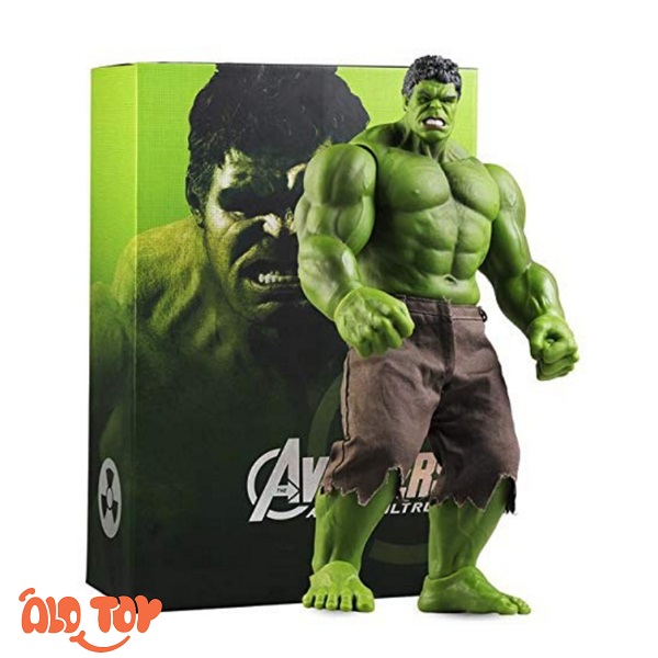 فیگور هالک 42 سانت با دو مچ اضافه تک جعبه