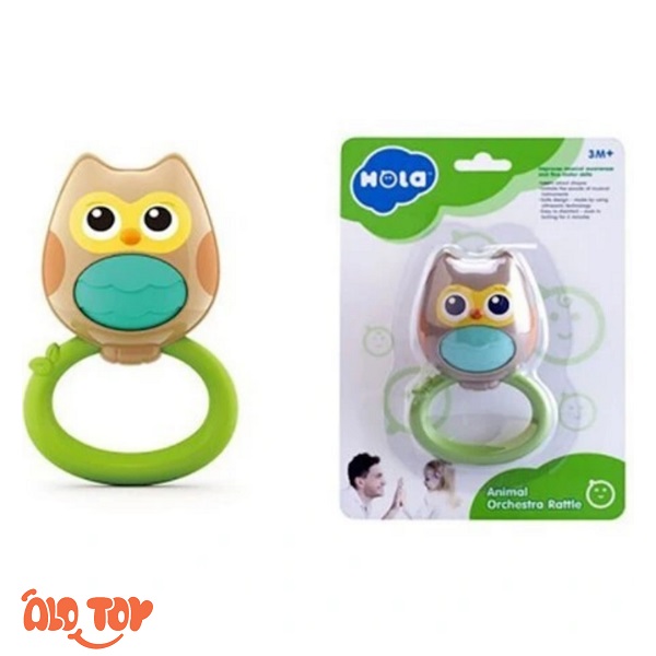 جغجغه طرح جغد هولا تویز Hola E318B-4