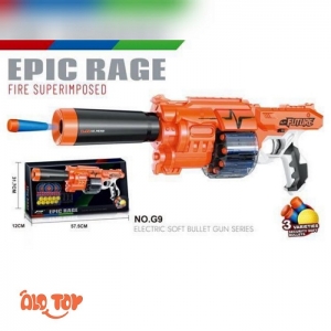 اسلحه بازی تیر پرتابی حرفه ای Epic Rage آیتم G9