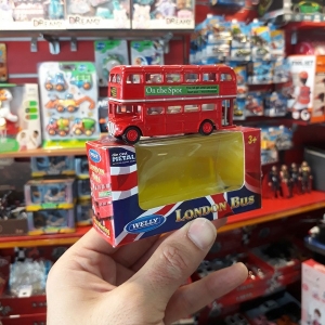 اتوبوس فلزی لندن برند ویلی WELLY / مقیاس 1:87