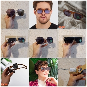 عینک آفتابی عمده اورجینال برندهای اروپایی/ بسته 50 عددی