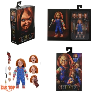 اکشن فیگور چاکی با سه سر اضافه اورجینال NECA / عمده