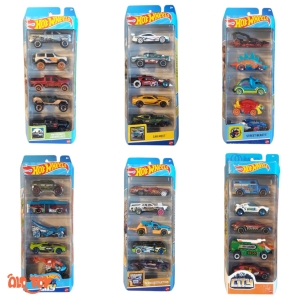 پک پنج عددی ماشین هات ویلز اصلی اندونزی Mattel (Hotwheels) / عمده