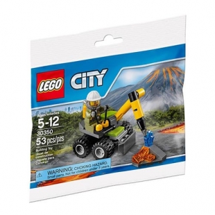 لگو Lego سری City مدل Volcano Jackhammer 30350