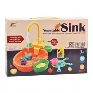 سینک ظرفشویی اسباب بازی سبزیجات مدل 6061