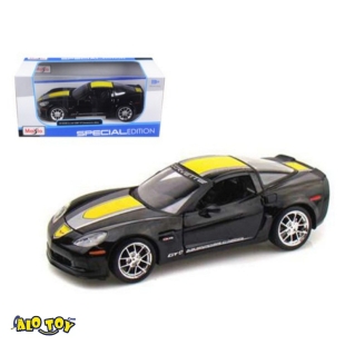 Maket-Maisto-1-24-chevrolet-corvette-z06-gt1-2009-matte-black-series-01