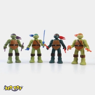 ست چهار عددی فیگور لاکپشت های نینجا تک جعبه Item.A2-1