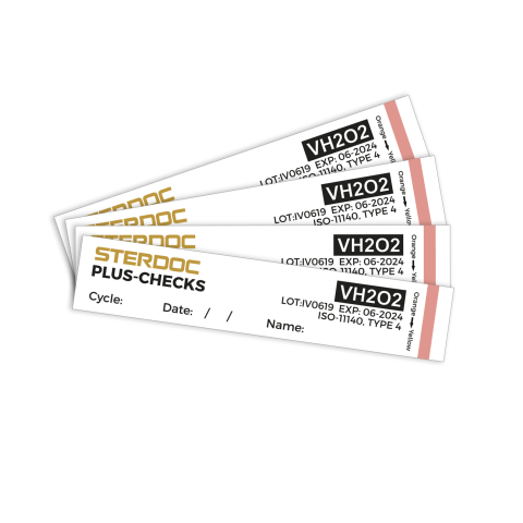 اندیکاتور شیمیایی کلاس 4 پلاسما Para-Checks(استرداک هلند) بسته 250 عددی