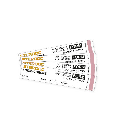 اندیکاتور شیمیایی خاص فرمالدئید (استرداک هلند) بسته 250 عددی