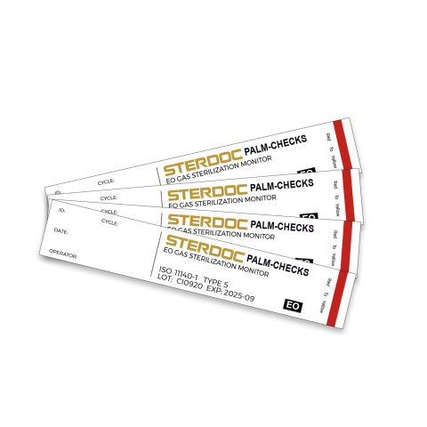 اندیکاتور کلاس 5 اتیلن اکساید مستندسازی Palm-Checks(استرداک هلند) بسته 250 عددی