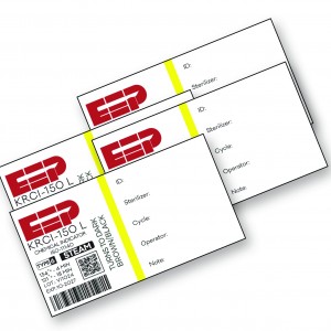 اندیکاتور شیمیایی کلاس 6 بخار EEP( بسته 250 عددی)