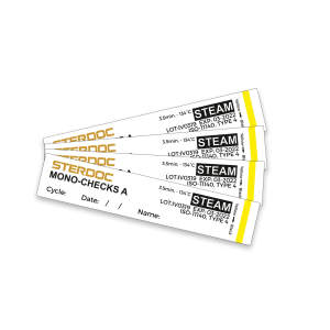 اندیکاتور شیمیایی کلاس 4  بخار Mono-Checks(استرداک هلند) بسته 250 عددی