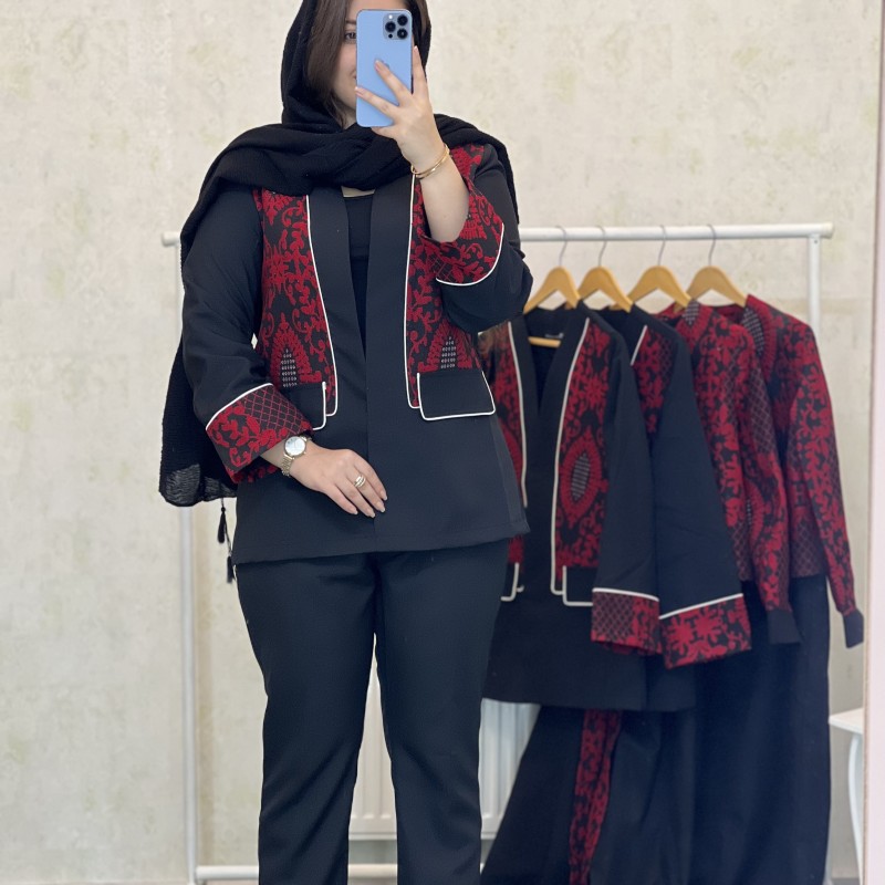 ست کت و شلوار یلدایی مدل یسنا