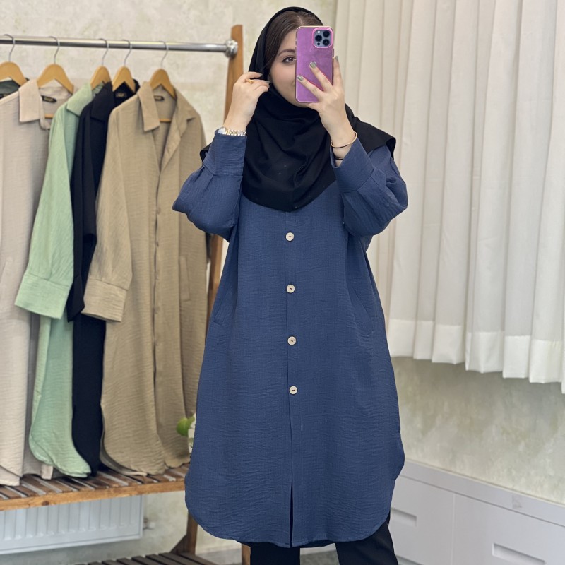 مانتو اداری و دانشجویی زنانه مدل بانو.